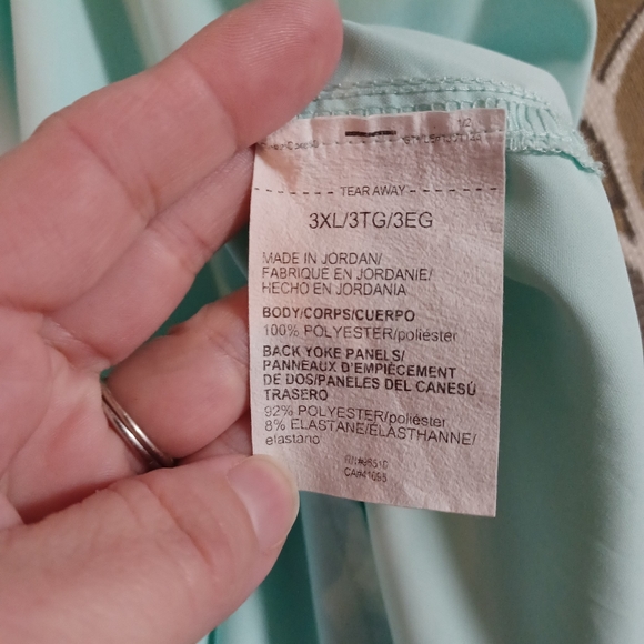 Under Armour Men's 3XL Tide Chaser 2.0 Fish Short Sleeve Aqua UPF 30+ Shirt - Picture 13 of 16